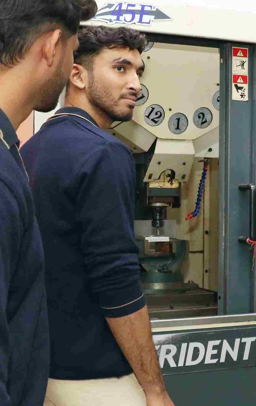 Students in a workshop after polytechnic