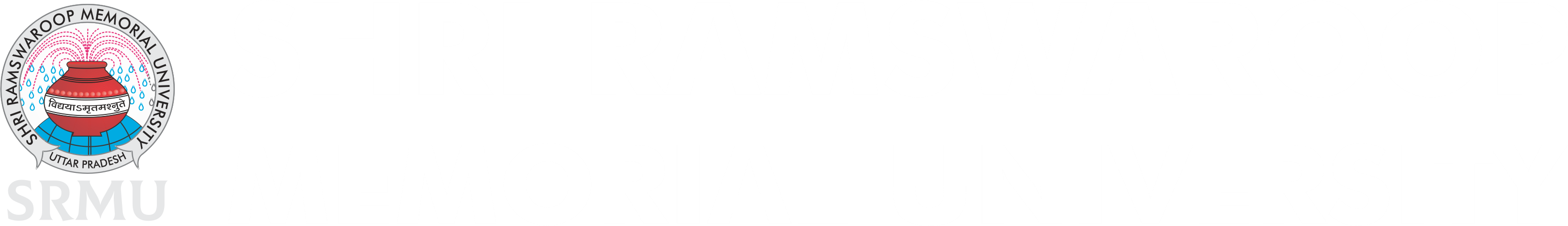 Shri Ramswaroop Memorial University Logo
