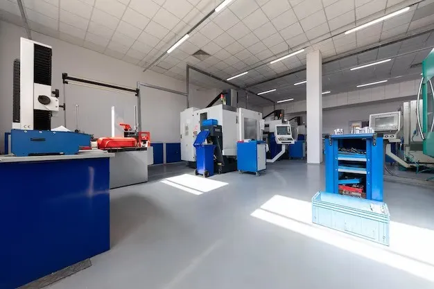 State-of-the-art machinery and equipment